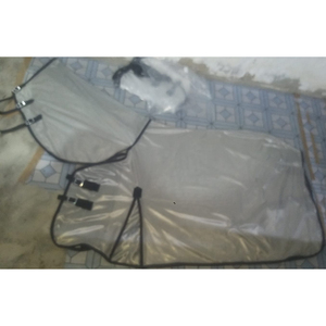 Комбинированный сетчатый коврик для лошади, Летний прохладный комбинированный сетчатый коврик для лошади цвета серой в долларах 8, размер по кредитной карте от 5'3 до 7'0 - Product Image 3