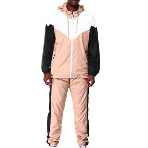 Ensemble coupe-vent pour homme, streetwear personnalisé d'hiver, veste légère coupe-vent avec fermeture éclair, Pakistan - Product Image 1