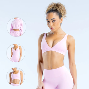 Ropa Deportiva de Pilates de Alta Calidad, Transpirable, para Gimnasio y Fitness, Conjunto de Yoga con Cintura Alta Cruzada - Product Image 4