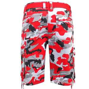 Nuevos Pantalones Cortos Cargo de Lona 100% Algodón para Hombre, Diseño Premium de Alta Gama, Cintura Elástica Media, Transpirables y Suaves, Precio al por Mayor - Product Image 3