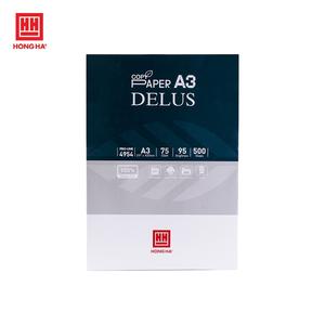 Papier copie Delus A3 75 g/m² Marque Hong Ha Format 297x420 mm Blancheur 95 % ISO OEM/ODM pris en charge 500 feuilles/rame Modèle Vietnam 4954 - Product Image 2