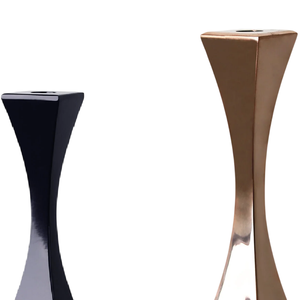 Nuevo candelabro moderno para decoración del hogar, portavelas de alta calidad con acabado negro, de aluminio fundido, hecho a mano y personalizado. - Product Image 4