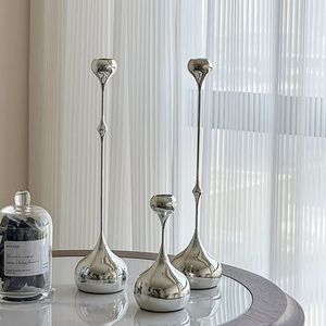 Bougeoirs en métal faits à la main, réutilisables et durables - Qualité supérieure, design moderne pour la décoration de la maison et des mariages, ajoutent du caractère et du charme - Product Image 6