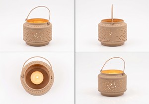 Luxe moderne Style pas cher prix décoration de la maison gravure sur métal découpe lanterne suspendue suspendue T-Light Votive marocain T-Light Votive - Product Image 5