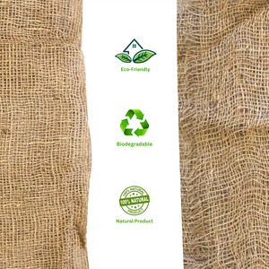 Rouleau de tissu en jute naturel de 4,5 oz, 100 % jute, pour la construction, l'emballage, le contrôle de l'érosion, les chantiers de construction et les utilisations de couverture - Product Image 4