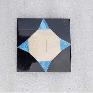 Dessous de verre et incrustation de tasse en résine et os, couleur personnalisée, fait à la main, de haute qualité, ustensiles de cuisine - Product Image 3