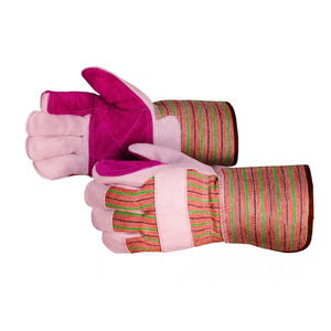 Guantes de Trabajo Reforzados de Piel de Vacuno al por Mayor, Suaves y Cómodos, Protección para las Manos, Guantes para Construcción y Jardinería - Product Image 6