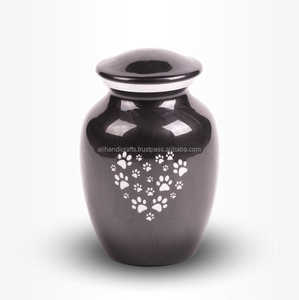 Blue Aluminium Pet <b>Urn</b> – Personalized Cremation Keepsake for Dogs, <b>Cats</b>, and Small Animals - Product Image 6