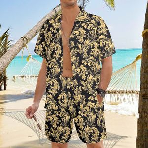 Ensemble en coton d'été personnalisé pour adultes |   Ensemble T-shirt et short assortis |   Ensemble de 2 pièces décontractées de style streetwear - Product Image 5