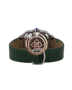 Reloj de Lujo con Esfera Redonda de Moissanita para Hombre, Reloj de Pulsera con Brazalete de Diamantes Completos - Product Image 5