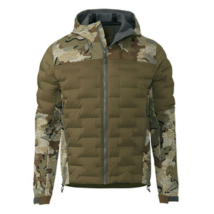 OEM ODM Unisex <b>Camo</b> Puffer <b>Jacket</b> Outdoor Tactical Softshell Insulated Hooded Coat Desert Camouflage Hunting Hiking Autumn - Product Image 1