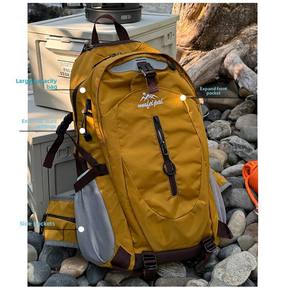 Waterproof Hiking <b>Backpack</b> Lightweight Trekking Daypack Ergonomic Outdoor Sports <b>Brown</b> Rucksack travel <b>backpack</b> - Product Image 3