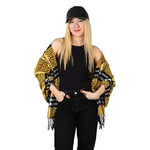 Casquette de baseball en cuir véritable structurée à 6 panneaux avec sangle réglable pour hommes et femmes - Product Image 3