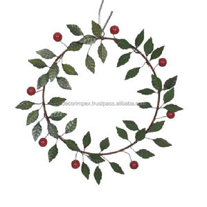 Medium Size Customise Colourful <b>Wreath</b> Modern Frames Home Decor <b>Christmas</b> <b>Wreath</b> Specifically Adorned Leafs <b>Christmas</b> <b>Wreath</b> - Product Image 2