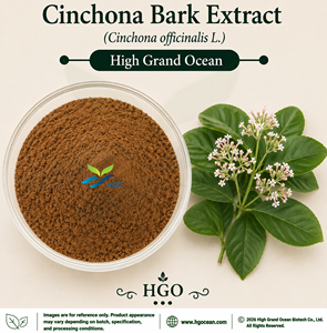 Suministro Directo de Fábrica HGO de Extracto de Corteza de Cinchona de Grado Alimenticio, Extracto en Proporciones 4:1 5:1 10:1 20:1 100:1 200:1 Cinchona officinalis - Product Image 1