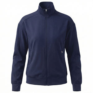 Chaqueta Médica Moderna para Mujer, Corte Ajustado, con Bolsillos Laterales, Tejido Elástico de Alto Rendimiento, Uniforme de Enfermería, Chaqueta de Calentamiento - Product Image 5