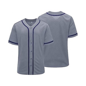 เสื้อเบสบอลซอฟต์บอลผ้านุ่มใส่สบายปักโลโก้ได้ตามต้องการ - Product Image 6