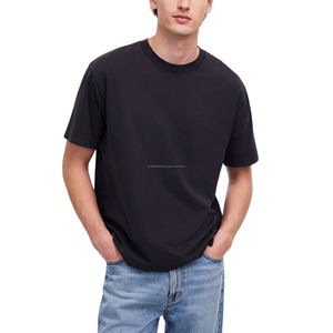 T-shirts pour hommes 100% coton, vente en gros, haute qualité, unis - Product Image 1