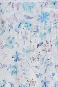 Blusa de Verano Informal de Diseño Único Personalizada para Mujer, Blusa sin Mangas de Algodón 100% Tejido Floral, Tela Suave, Cintura Elástica, Corte en A - Product Image 4