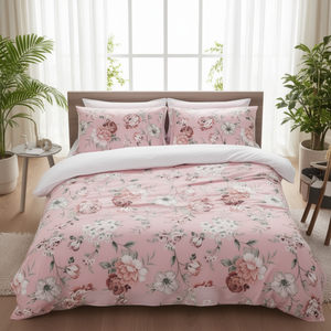 Parure de draps en coton DIVINE 500TC, simple, 60x90 pouces, imperméable, pour hôtel, motif brodé, modèle draps de lit - 4 pièces, taille King - Product Image 3
