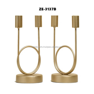 Luxury Candle Holder for Event Decoration Metal Handmade Candle Holder Modern <b>Table</b> Centerpiece Religious <b>Activities</b> - Product Image 5