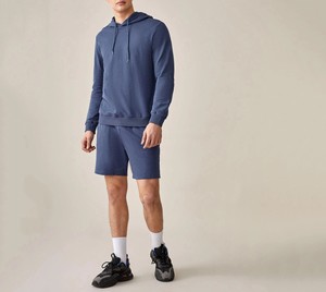 Nuevo Conjunto de Verano de Lujo para Hombre, Talla Grande, Dos Piezas, Sudadera con Capucha y Pantalones Cortos, Estilo Urbano, Secado Rápido, Transpirable, Felpa Francesa, Casual - Product Image 2