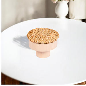 Tiradores de madera Perillas Muebles duraderos tradicionales Herrajes para sala de estar Comedor Cocina Armario Tocador Armario - Product Image 2