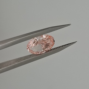 RAAMAA Oval Brilliant Cut Fancy Intense IGI Certified Lab Grown CVD HPHT VS1 Clarity 1ct 2ct 3ct Loose Diamond Engagement - Product Image 2