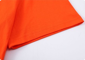 Pink Cotton Crew Neck Short Sleeve Casual <b>T</b>-<b>Shirt</b> Breathable Plain Dyed Summer Wear for Men and Women - Product Image 3