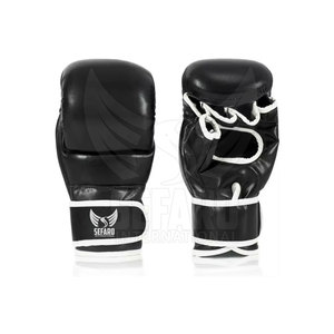 ถุงมือฝึกซ้อม MMA คุณภาพสูงราคาถูก ผลิตในปากีสถาน ถุงมือฝึกซ้อม MMA หนังแท้ สวมใส่สบาย - Product Image 3