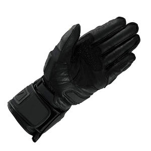 Gants de moto en cuir noir et blanc pour hommes, protection complète des doigts, équipement de conduite, motocross, course - Product Image 3