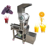 Industriële Fruitverwerking Sinaasappel/Mango 'S/Watermeloen Sap Extractor Sapmachine Ananassap Persmachine HJ-CM025