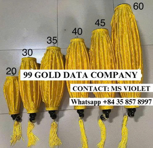 Silk Lanterns Colorful Bamboo Silk Lanterns Decorative Lighting For Balcony Patio Wedding Vietnam Silk Lanterns - Product Image 4