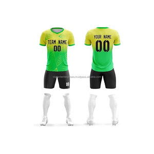ชุดกีฬาเสื้อฟุตบอลแบบสั่งทำชุดทีมฟุตบอลแบบสมบูรณ์พร้อมการระเหิดแบบเต็มรูปแบบบริการ OEM - Product Image 2
