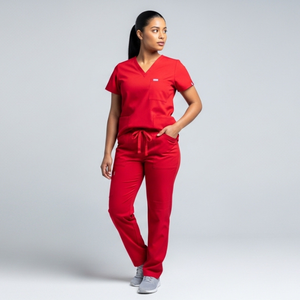 Professional <b>Nurse</b> <b>Scrubs</b> Uniform Set Custom Logo Medical Wear Short Sleeve Unisex Hospital Breathable <b>Scrub</b> Suits OEM - Product Image 1