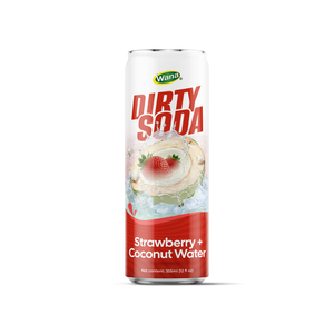 WANA Agua de Coco Carbonatada con Extracto de Fruta del Monje, Certificación BRCGS, Lata de 355ml para Bebidas Personalizadas, Muestra Gratuita - Product Image 1