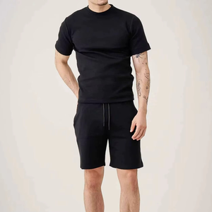 Ensemble de survêtement décontracté d'été pour hommes, nouveau modèle, t-shirt à manches courtes et short, ensemble 2 pièces de marque pour hommes - Product Image 6