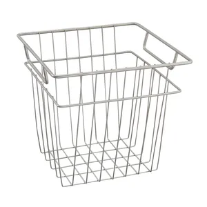 Handmade Iron Storage Basket for Decorative Living Spaces Luxury Decorative Basket for Premium Retail Home Decor StoresClose - Product Image 2