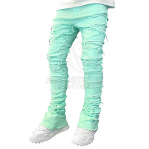 Pantalon en toile décontracté léger de haute qualité, nouveau stock, texture douce et lisse, 100% coton, style confortable pour tous les jours - Product Image 2