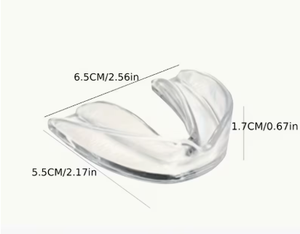 Protège-dents en silicone personnalisé HAWK SPORTS INDUSTRIES, anti-ronflement, anti-grincement des dents, moulable, réglable, universel - Product Image 3