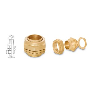 Pièces en laiton sur mesure très demandées, double compression, zinguées, forgées, robustes, pour presse-étuies et raccords (10 mm à 100 mm) - Product Image 5