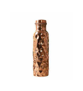 Botella de cobre de alta calidad, pulida a espejo, botella de cobre simple con brillo premium y estilo de vida saludable. - Product Image 1