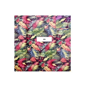 Tela de algodón satinado Floral de alta calidad, satén transpirable estampado multicolor para venta al por mayor para prendas de vestir, accesorios de decoración del hogar - Product Image 5