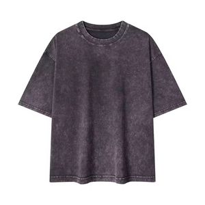 Camiseta sin mangas de algodón grueso para hombre, estilo hip hop, transpirable, de secado rápido, con lavado ácido, para verano - Product Image 5