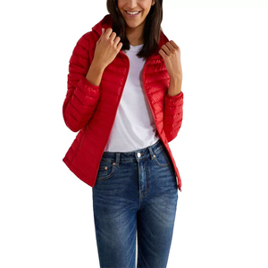 Winter Products Zip up Breathable Bubble <b>Jacket</b> Down <b>Zipper</b> <b>Jackets</b> Women's Padded Puffer <b>Jackets</b> - Product Image 3