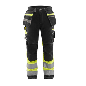 Customised Safety Work wear Pants Working <b>Trousers</b> Multi Pockets Breathable Waterproof Hi Vis Reflective <b>Security</b> Pants - Product Image 6