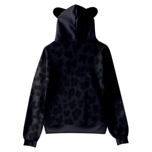 Women's Oversized <b>Leopard</b> <b>Print</b> <b>Hoodie</b> Custom Animal <b>Print</b> Pullover <b>Hoodie</b> Casual Streetwear Sweatshirt - Product Image 3