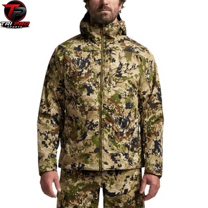 Veste Softshell à Capuche pour Hommes TriPro Sports Premium, Camouflage Hiver, Extérieur, Zip Intégral, Légère, Performance, Chasse, Randonnée - Product Image 5