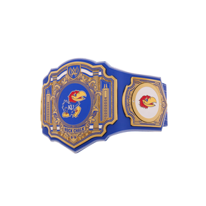 Kansas Jayhawks Championship Belt Customizable Wrestling Belt High Quality Collectible Sports Title Belt for Fans - Product Image 6