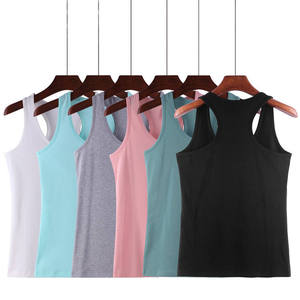 Camisetas de Tirantes para Mujer, Personalizables con Logotipo, Color Sólido, Transpirables, sin Costuras, para Correr, Gimnasio, Yoga, Corte Regular, sin Mangas - Product Image 4